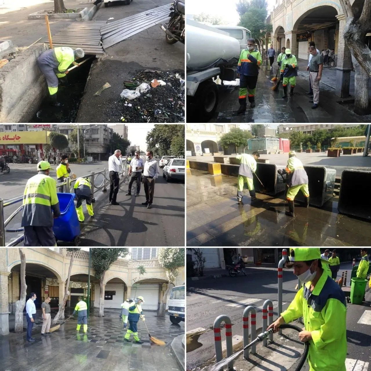 طرح فوریتی نگهداشت شهر در منطقه ۱۲ تهران اجرایی شد

