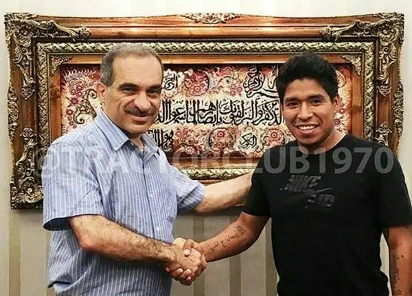 ویلیام میمبلا به تراکتور پیوست