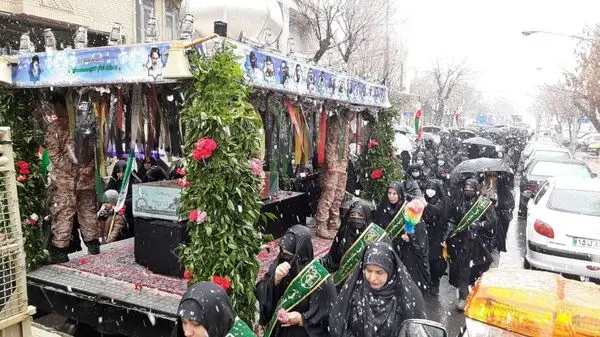 شانزدهمین شهید گمنام در منطقه 19 آرمید

