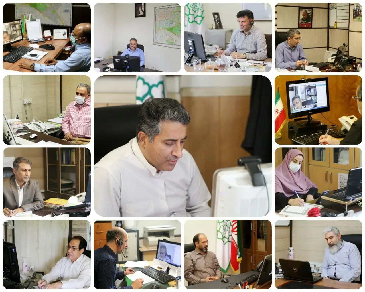 نظارت بر اجرای پروتکل های بهداشتی تا عبور از موج چهارم