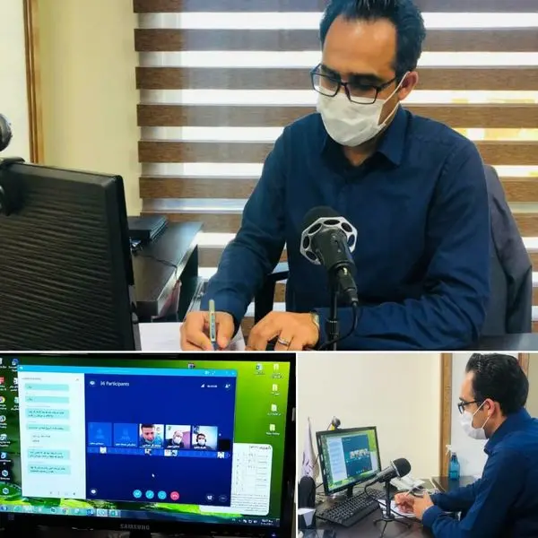 جلسه آنلاین توسعه و توانمندسازی شبکه فروش بیمه آرمان
