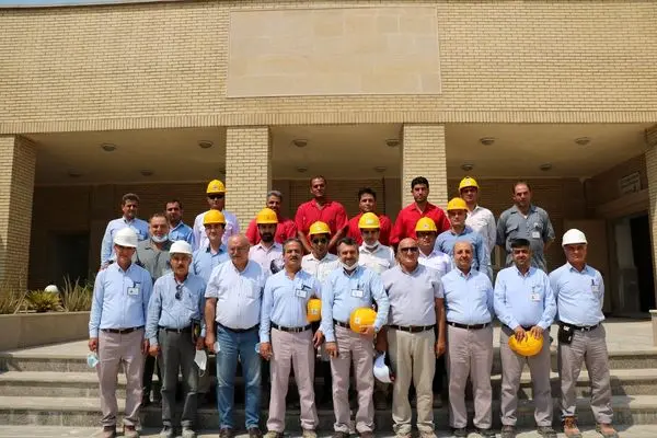 تقدیر از آتش‌نشانان پتروشیمی هنگام