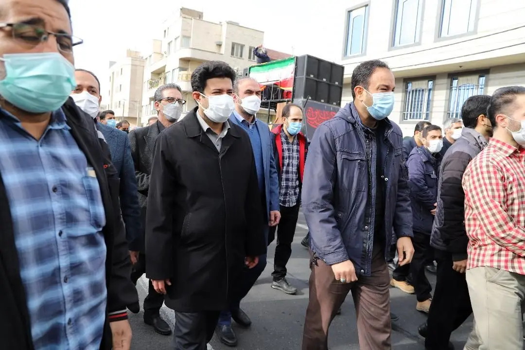 مراسم وداع با پیکر پاک شهیدان مدافع حرم، شهید احسان کربلایی پور و شهید مرتضی سعید نژاد 

