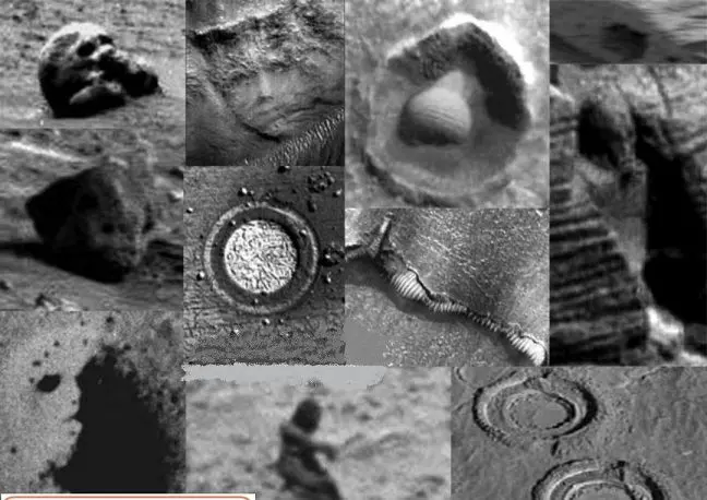 اشکالی در مریخ که هیچ توضیحی ندارند+عکس