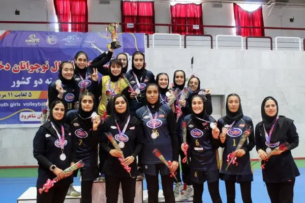 تیم توابع تهران نایب قهرمان ایران شد