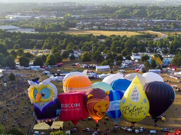 جشنواره بالن های رنگی +تصاویر