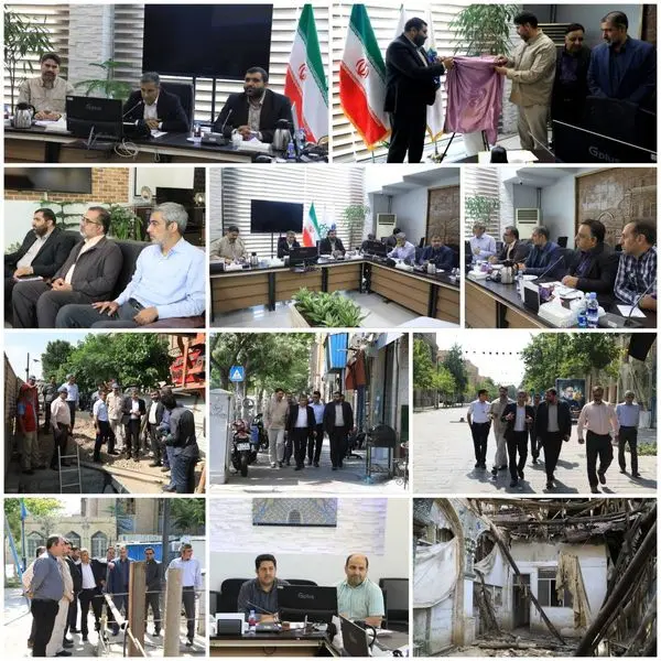 بررسی پیشرفت پروژه‌های محله ای  و احداثی در منطقه ۱۲

