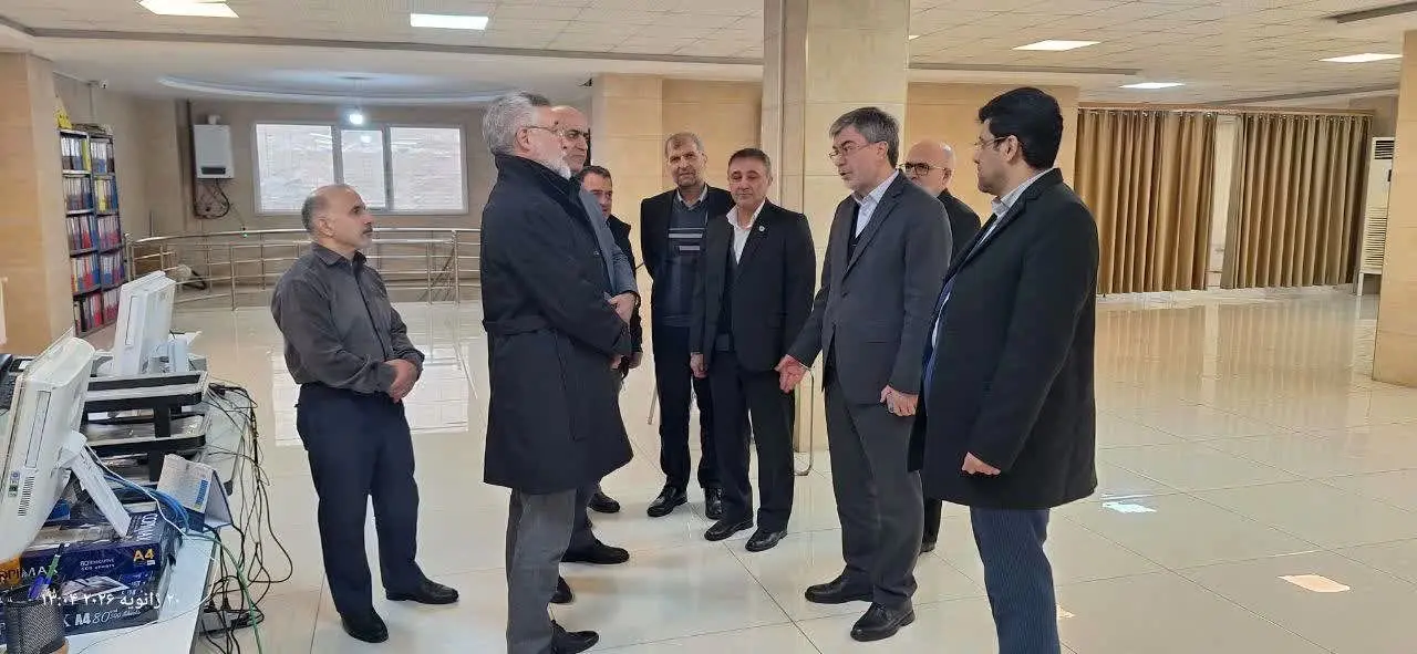 بازدید مدیرعامل بیمه ایران از اداره کل امور شعب استان گیلان و شعبه لاهیجان

