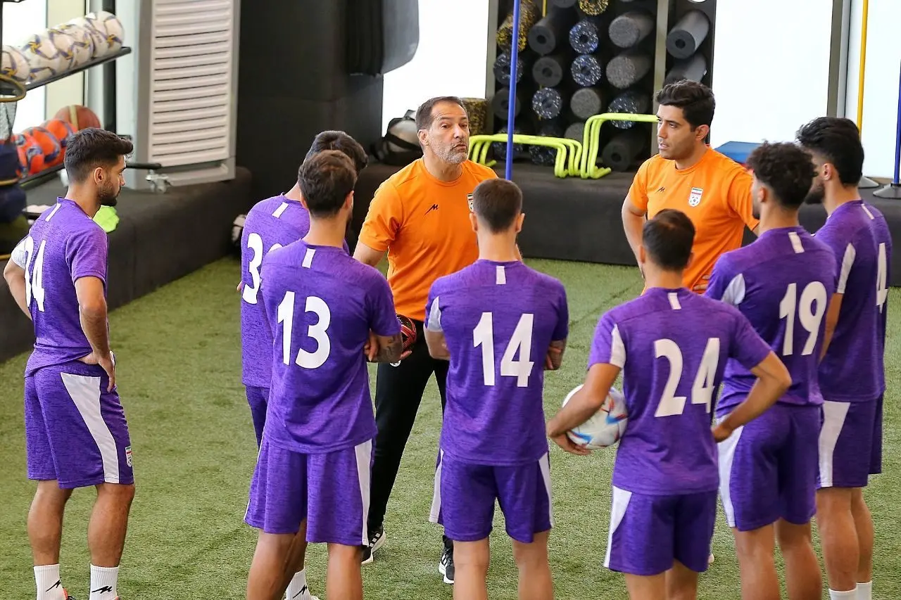 ادامه تمرینات ملی‌پوشان فوتبال زیر نظر کی‌روش