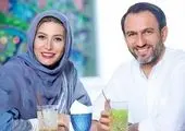 فریبا نادری و همسرش در حرم امام رضا+عکس