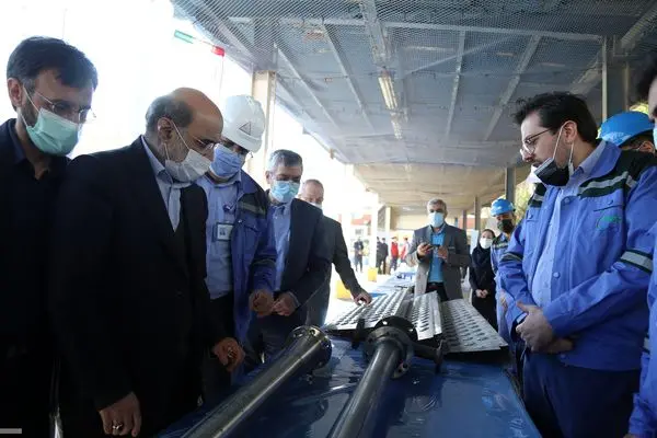 بازدید مدیر عامل شرکت صنایع پتروشیمی خلیج فارس از پتروشیمی شهید تندگویان