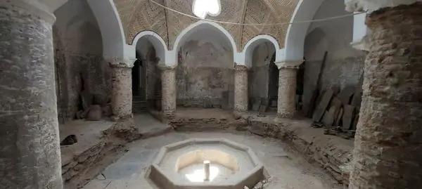 آغاز فاز سوم مرمت حمام چهارسوق

