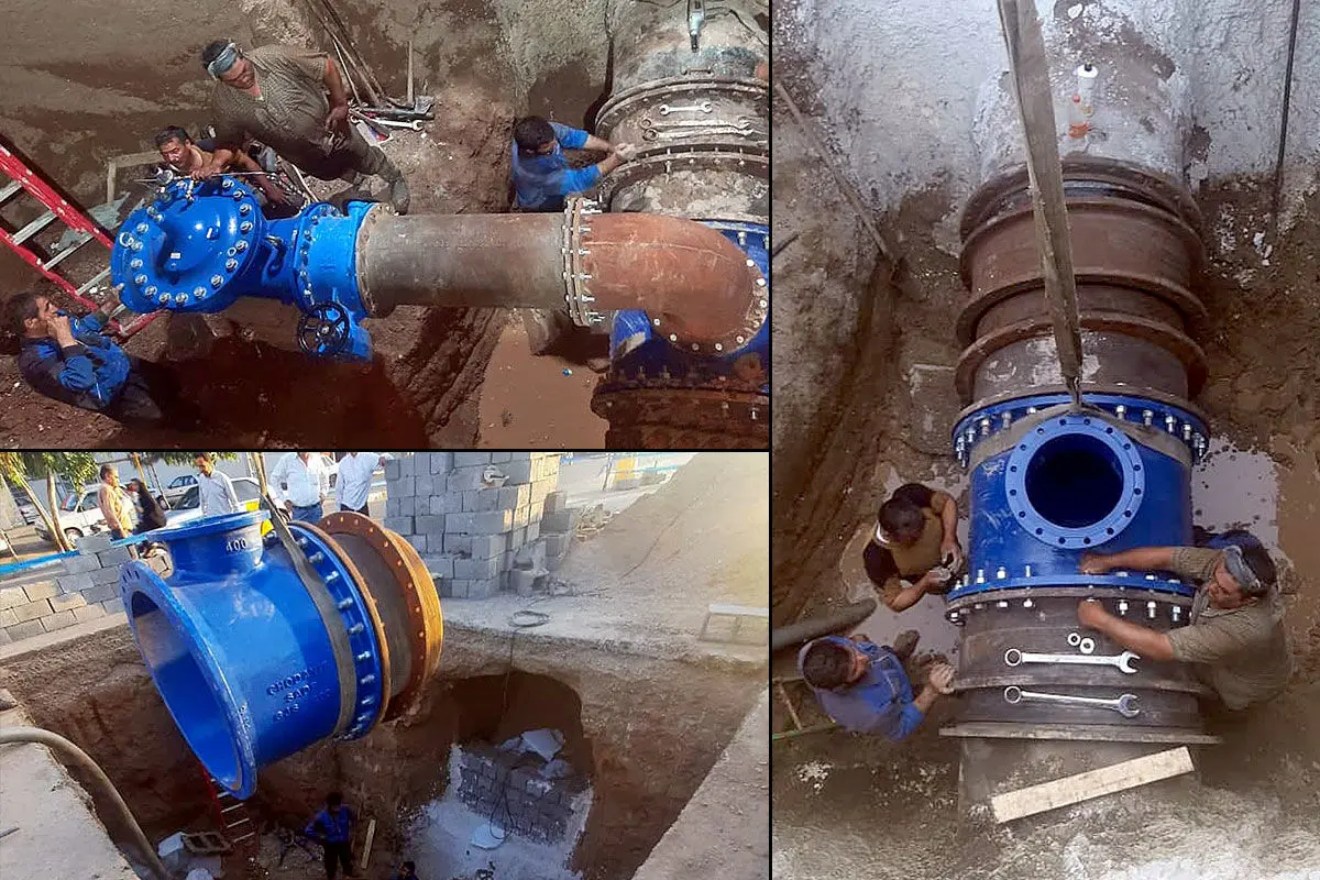 فشار آب منطقه شیخ‌آباد قم بهبود یافت

