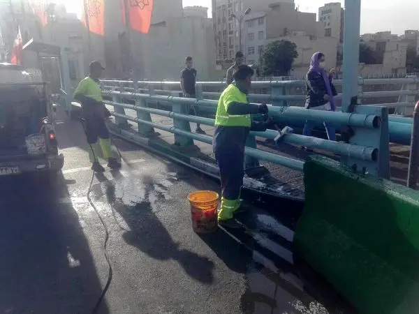 ساماندهی خیابان پیروزی در نخستین پنجشنبه اردیبهشت ماه 