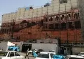 نصب ۳۵۰۰۰متر ریسه های پرچمی در منطقه۹

