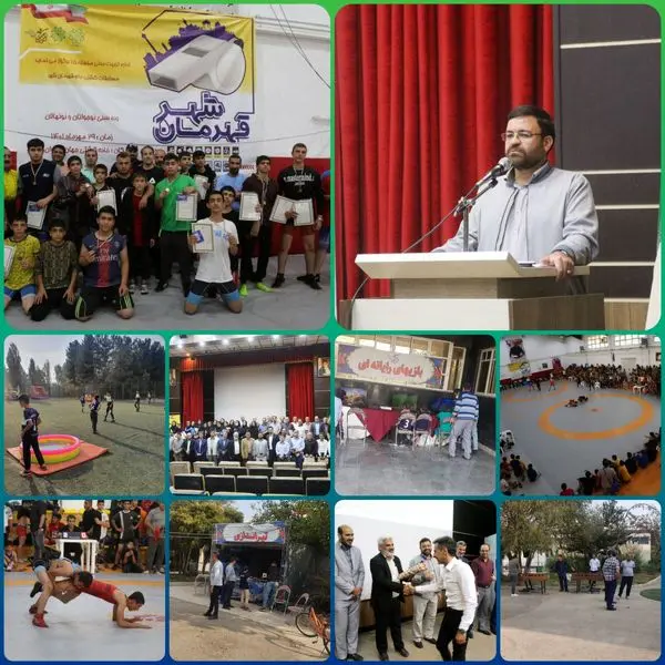 برگزاری مسابقات کشتی قهرمان شهر با حضور 250 ورزشکار منطقه 15