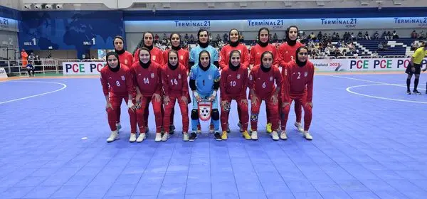تساوی تیم ملی فوتسال بانوان ایران برابر ژاپن