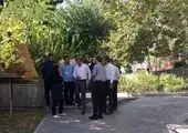 لایروبی انهار و به زراعی فضای سبز بوستان جنگلی سرخه حصار

