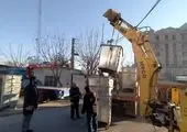 عملیات گسترده رنگ‌آمیزی معابر منطقه۸