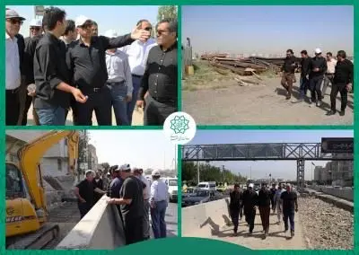 احداث تقاطع بسیار مهم بزرگراهی در جنوب غرب تهران