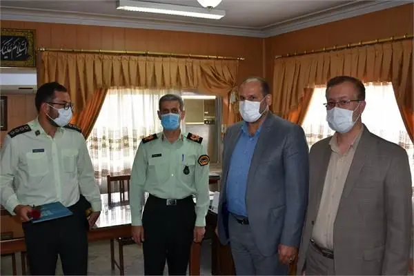 مدیرعامل شرکت گاز استان مرکزی از عملکرد ماموران نیروی انتظامی تقدیر و تشکر نمود