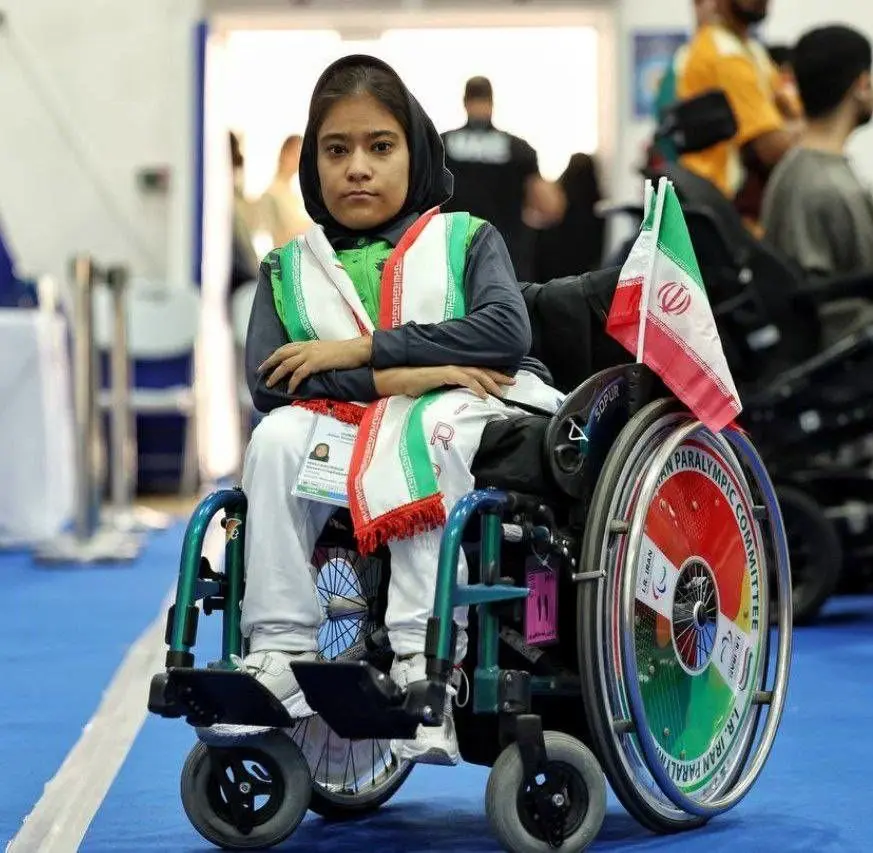 ثبت نخستین مدال بوچیا به نام نازنین‌رقیه ملاعلی پور