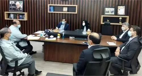 دیدار مدیرعامل فولاد خوزستان با مدیر شعب بانک تجارت خوزستان
