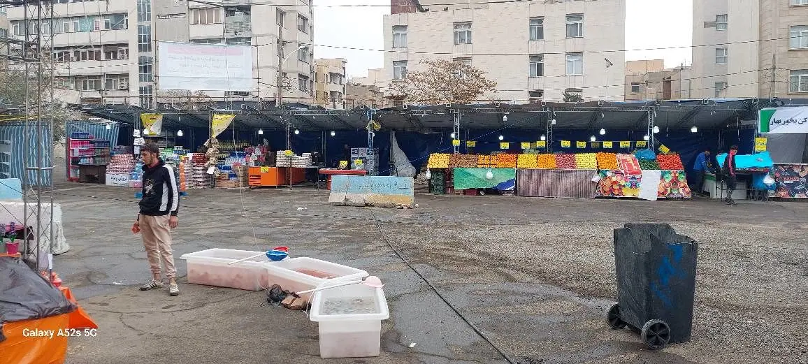دستفروشان منطقه۲ با برپایی بازارچه ساماندهی شد