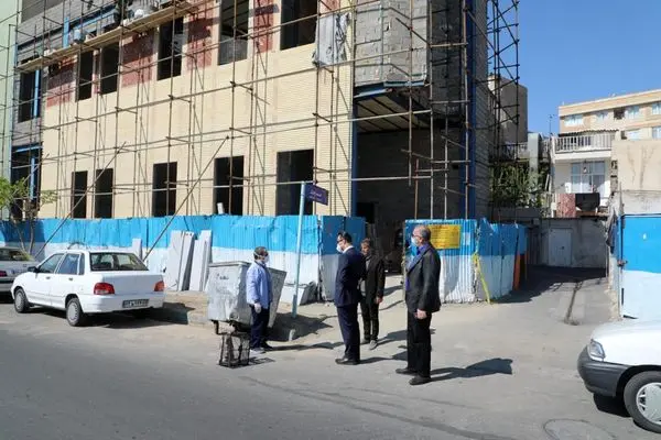 بازدید شهردار منطقه۱۳ از  دو پروژه عمرانی در ناحیه یک