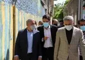 بازدید عضو پارلمان شهری از پروژه احداث باغ راه حضرت فاطمه زهرا(س)

