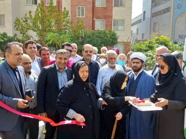 راه اندازی بوستان ستایش در منطقه 22