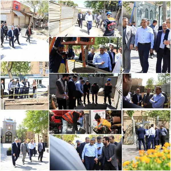 بازدید شهردار منطقه ۱۲ از روند پیشرفت ۵ پروژه عمرانی شاخص منطقه