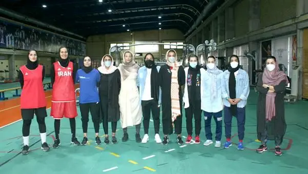 اردونشینان تیم ملی بسکتبال بانوان تست دادند