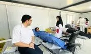 با حضور سازمان انتقال خون، کارکنان شرکت پتروشیمی پارس خون خود را اهدا کردند
