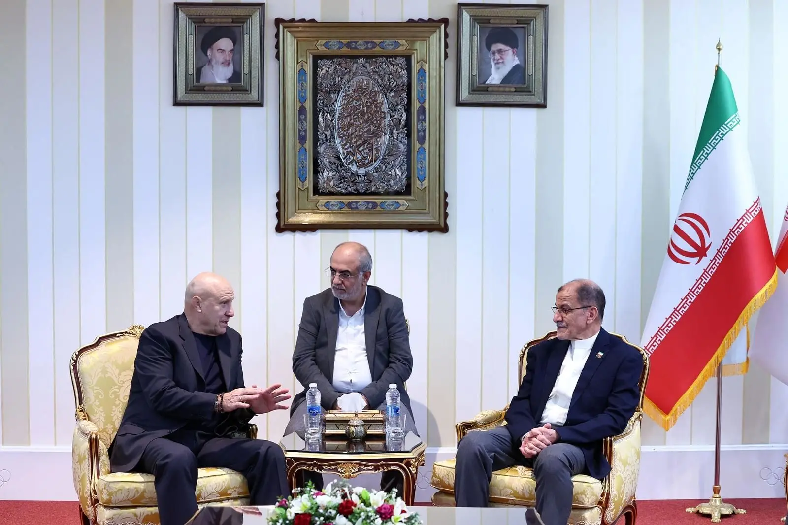 ‎دیدار نایب رئیس اتحادیه جهانی کشتی با رئیس کمیته ملی المپیک