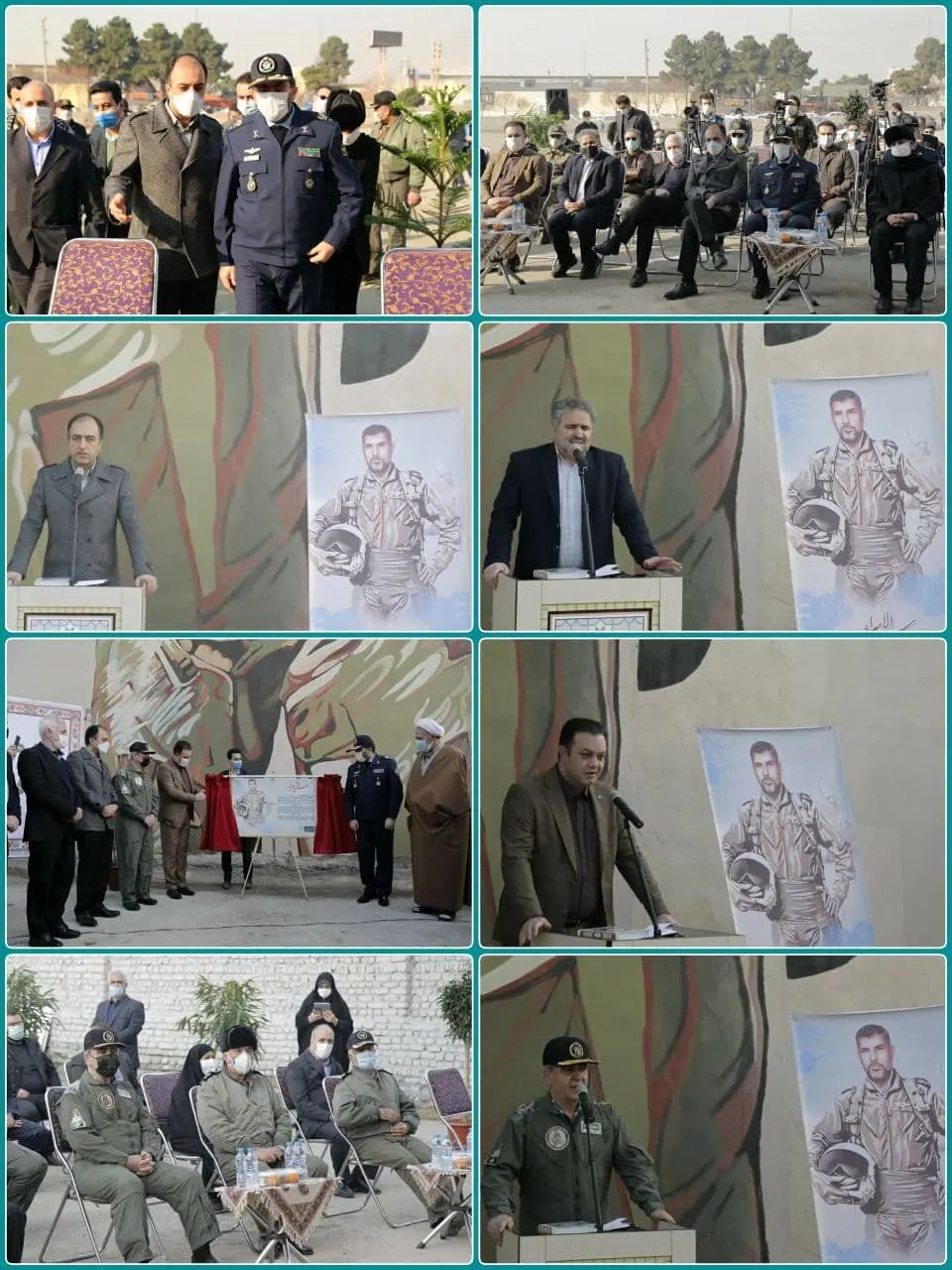 تقارن این مراسم با فرارسیدن نخستین سالگرد شهادت سردار رشید حاج قاسم سلیمانی را به فال نیک می گیریم

