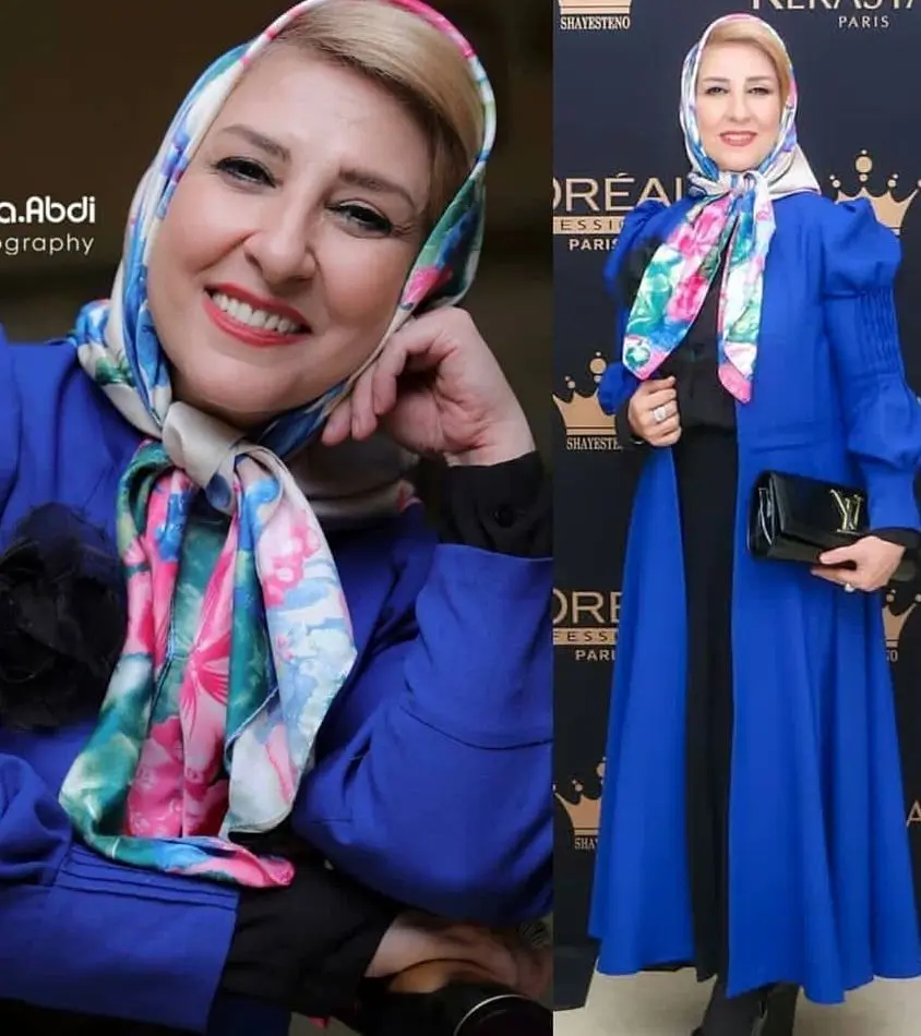 تصویری جدید از سرو وضع شیک مرجانه گلچین+عکس