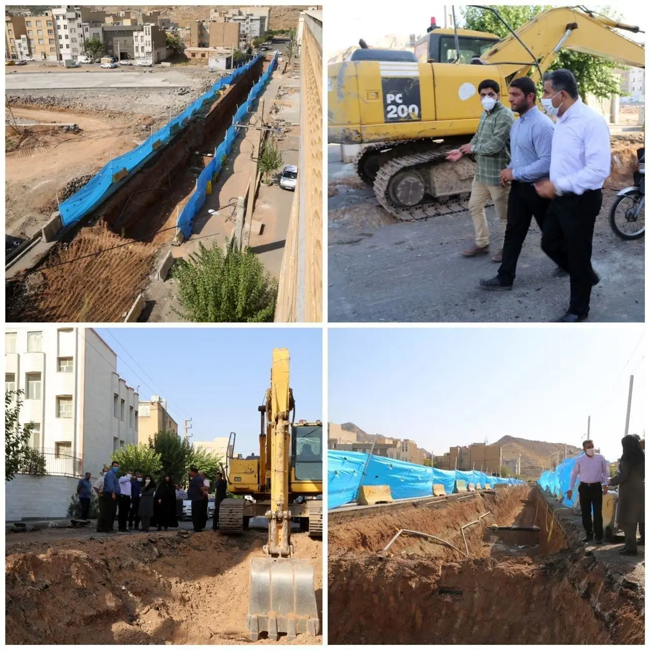 آغاز عملیات احداث زیرگذر تقاطع خیابان پیامبر اعظم با بزرگراه شهید نجفی رستگار در منطقه ۱۵

