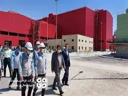 بازدید فرمانده نیروی انتظامی استان از شرکت فولادسفید دشت چهارمحال و بختیاری