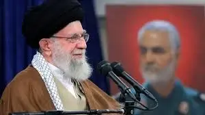 مراسم سالگرد شهادت سپهبد حاج قاسم سلیمانی با حضور رهبر انقلاب