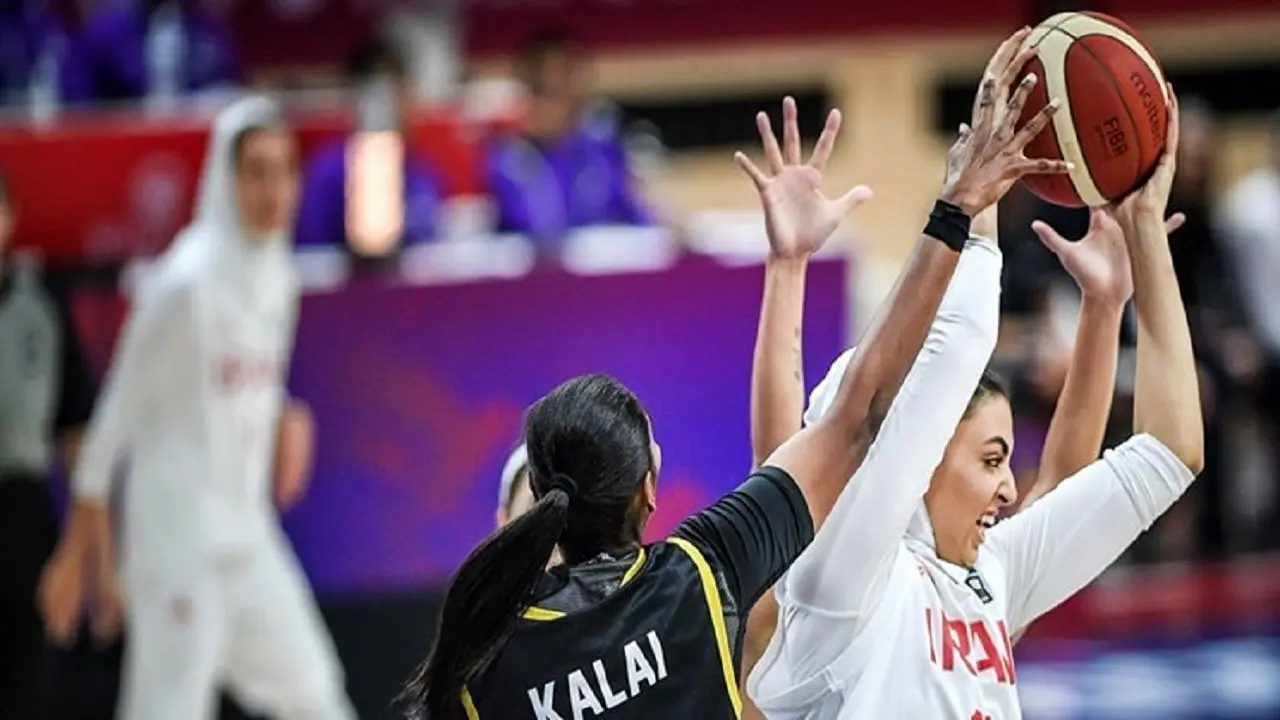 برتری تیم ملی بسکتبال بانوان در نخستین بازی کاپ آسیا