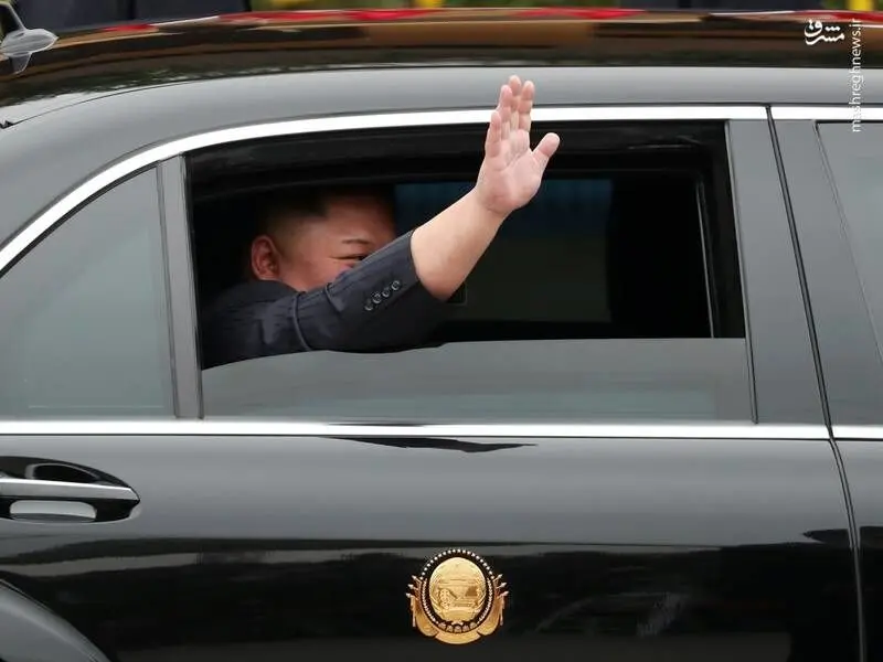 خودروی رهبرکره شمالی در ویتنام+ عکس