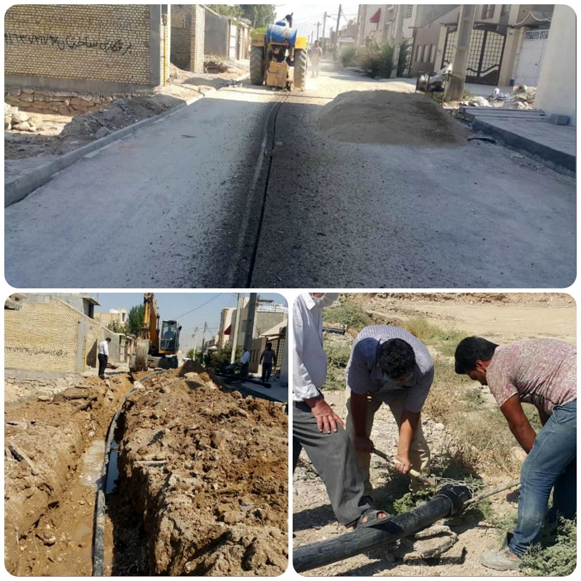 اجرا ۳۵۰۰ متر توسعه شبکه آبرسانی در بهبهان 

