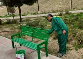 بیش از ۸ هزار رنگ آمیزی پوششی  و نوسازی ۹۲ مخزن زباله در منطقه ۱۳ 

