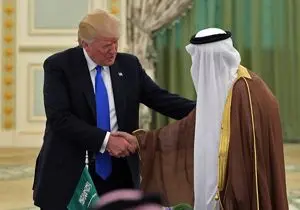 دراز شدن دست گدایی «ترامپ» به سوی «ملک سلمان»
