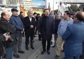 آغاز بهره برداری از پروژه احداث بلوار استادمعین جنوبی
