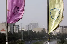 باد شدید و گرد و خاک در نقاط مختلف کشور