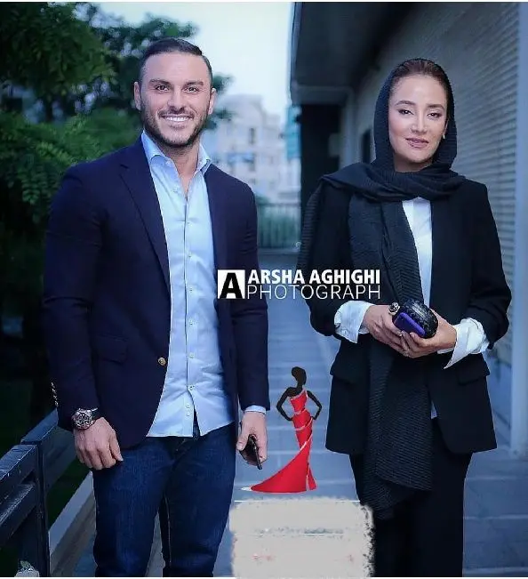 بهاره افشاری در کنار آرمین 2afm+عکس