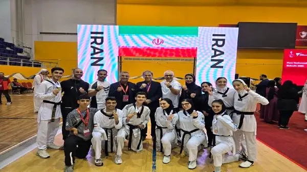 پایان کار پاراتکواندوکاران ایران با ۸ مدال در بحرین