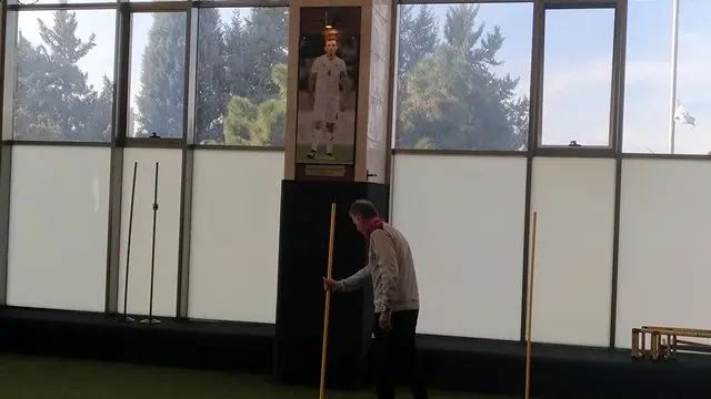 برگزاری تمرین تیم ملی در ساختمان پک + عکس